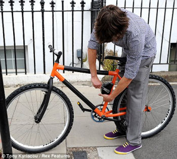 曲がる自転車, www.dailymail.co.uk/
