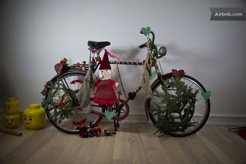 Bicycle Christmas tree