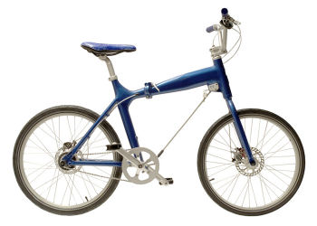 九谷焼の自転車