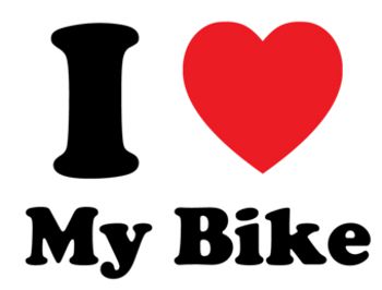 I love my bike