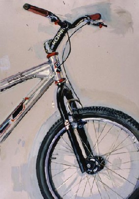自転車のポートレート