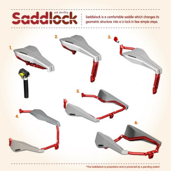 Saddlock - urban cycling without worry