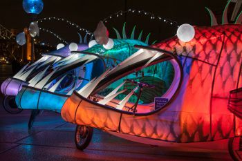 Glowing Angler Fish Bicycles, Fashion Trendy