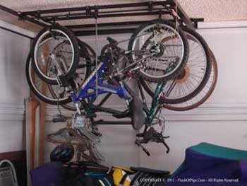 Track Mounted - Sliding Bike Rack