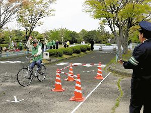 高齢者の自転車
