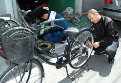 放置自転車対策も必要