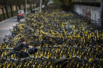 中国シェア自転車