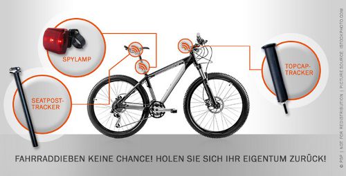 Spybike Produkte, fahrrad-diebstahl.com