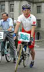 閣僚サイクリスト