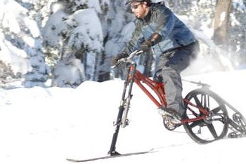 雪道用自転車