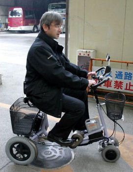 電動アシスト低速4輪自転車