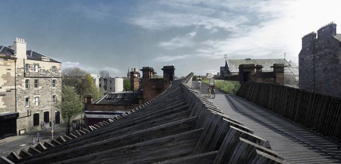 Leith Walk Green Bridge biomorphis