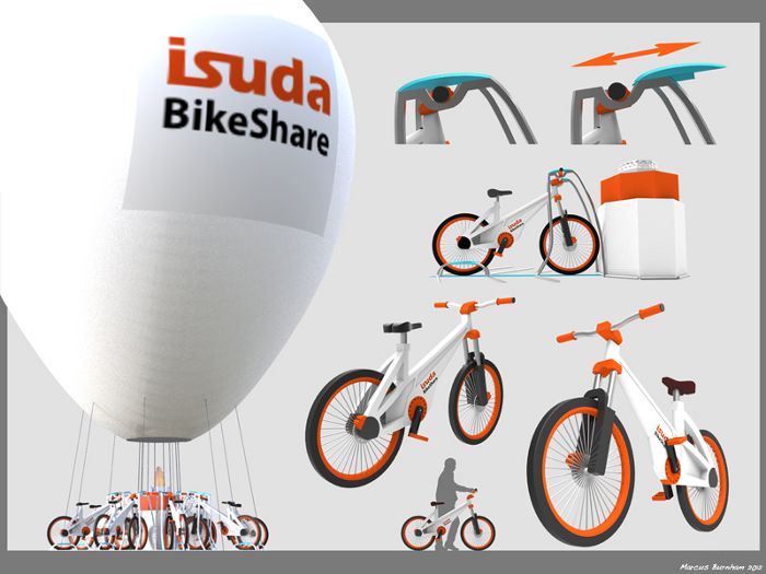 Balloon Bikes, Marcus Burnham