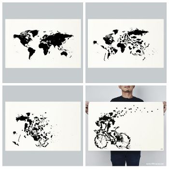 100copies Bicycle Art