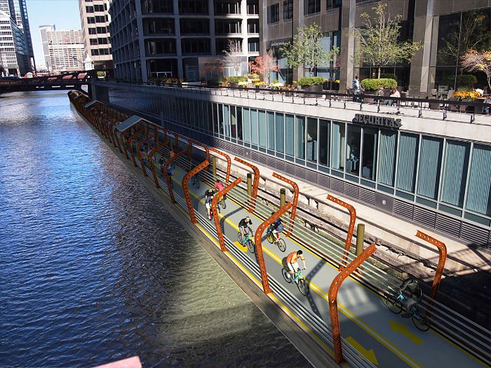 RiverRide floating pathway