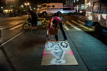 Unauthorized Bike Lanes, cityroom.blogs.nytimes.com