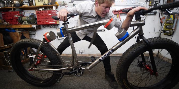The Magnet Suspension Bike