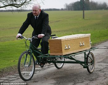Bicycle Funeral Hearse