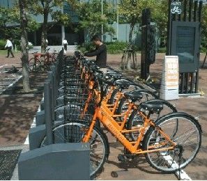 コミュニティーサイクル社会実験