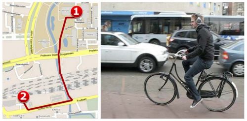 navigation systemforcyclists, www.usinet.nl