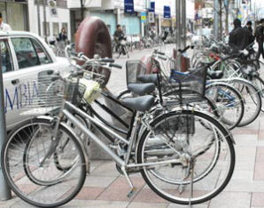 自転車盗が目立つ