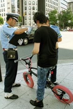 自転車取り締まり強化