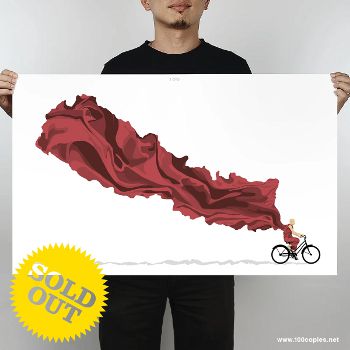 100copies Bicycle Art