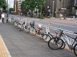 街に溢れる自転車