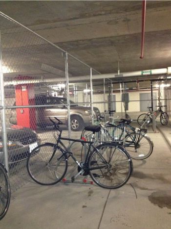 bicycle storage room