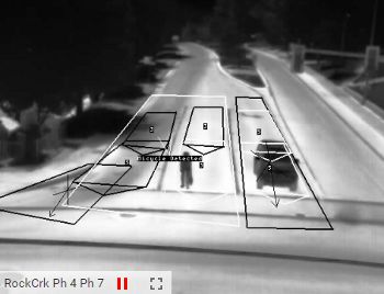 The thermal bike-distinguishing video detection system