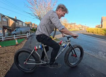 The Magnet Suspension Bike