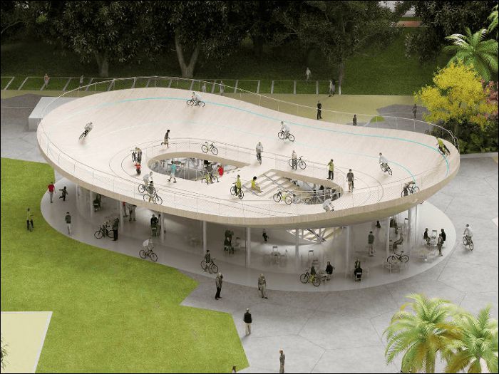 Bicycle Club, www.nlarchitects.nl