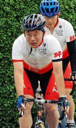 自転車大臣谷垣禎一
