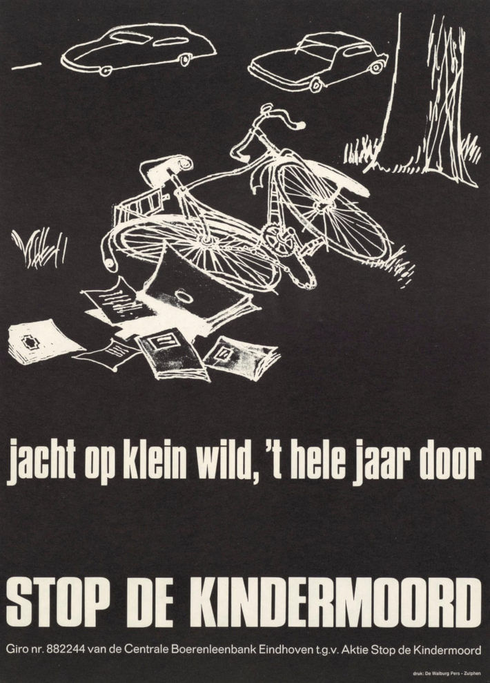 50 years of Dutch anti-car posters