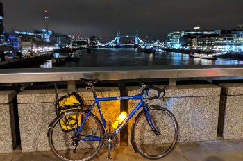 Orb bike light & bottle