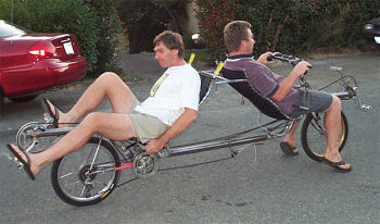 Back to Back Tandem Recumbent