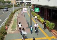 自転車レーン、半数の人が危険と