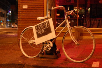 Ghost bikes