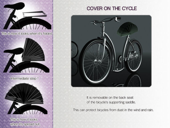 cover on the cycle, www.designboom.com