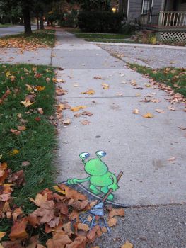 Chalk Art by David Zinn