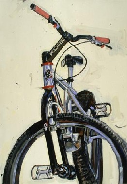 自転車を描く
