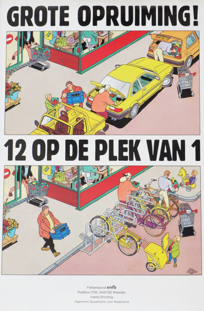 50 years of Dutch anti-car posters