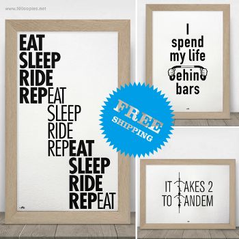 100copies Bicycle Art