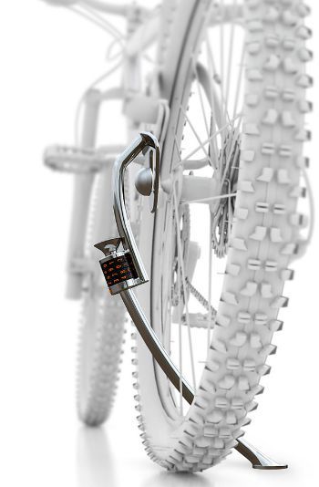 Kick Stand And Lock!, www.yankodesign.com