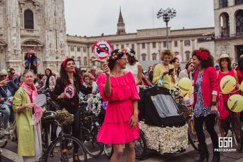 Fancy Women Bike Ride