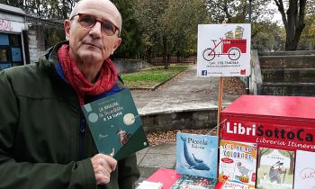 libraio itinerante a pedali