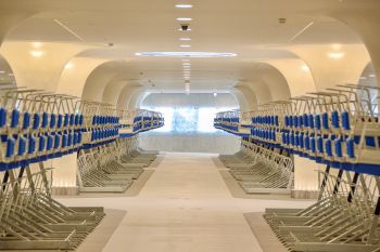 New Underwater Bike Parking at Amsterdam Central Station