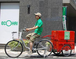 エコもアシスト 電動自転車、ビジネスに活躍 ガソリン高騰で需要