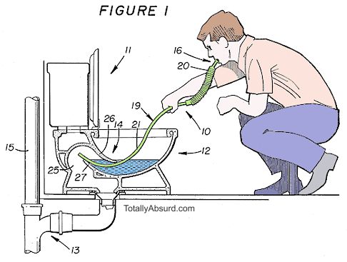 Image Toilet Snorkel, totallyabsurd.com