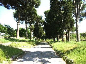 Via Appia Antica, Rome, Photo by Lora Beebe,licensed under the Creative Commons Attribution ShareAlike 3.0 Unported.